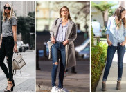 Empat Jenis Sepatu Yang Cocok Untuk Skinny Jeans