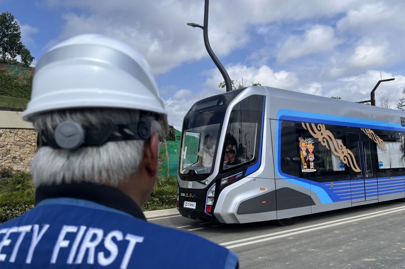 Catat, Lokasi 4 Halte Kereta Otonom IKN Bagi Tamu HUT ke-79 RI