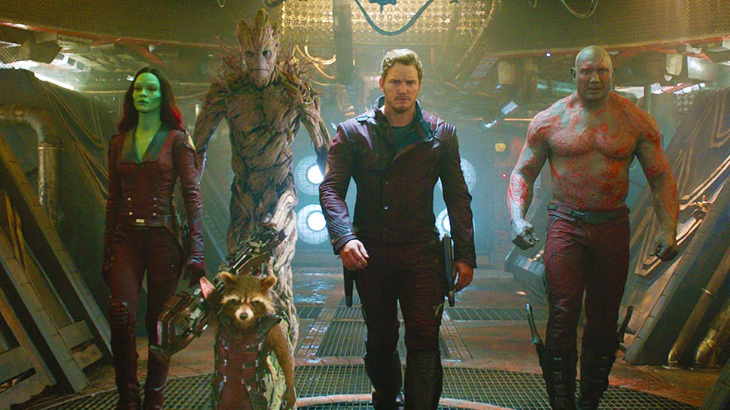 Wajah Asli Para Pahlawan di Guardians of The Galaxy Vol. 2