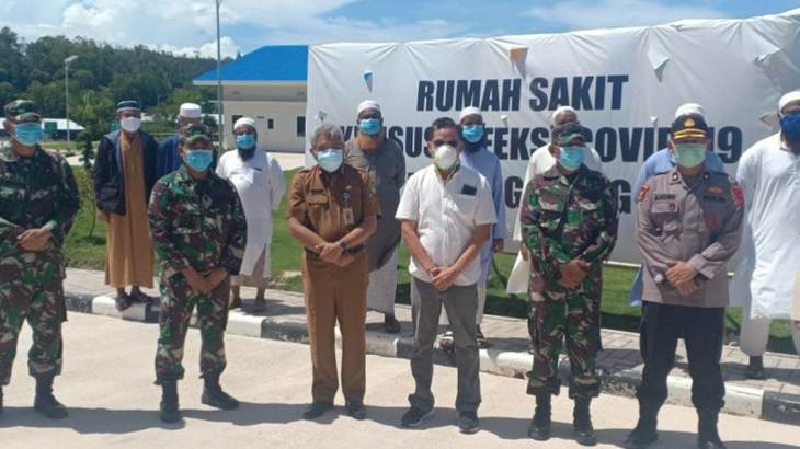 Tak Ada Lagi Pasien Positif COVID-19 di RS Darurat Pulau Galang