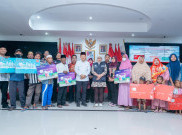 Pemprov DKI Distribusikan Bansos kepada Ratusan Warga Kepulauan Seribu