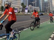 Jalur Sepeda Pertama Kali Diresmikan