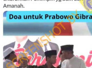 [HOAKS atau FAKTA] : Kyai Yang Doakan Prabowo Gibran Meninggal Dunia