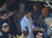 Ini yang Dibicarakan Jokowi Saat Temui Mang Ihin