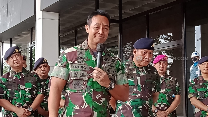 Datangi Mabes TNI AL, Panglima TNI Minta Penjelasan Soal Tugas-Tugas KSAL