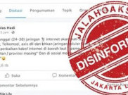 [HOAKS atau FAKTA]: Internet Mati Sampai 30 September akibat Perbaikan Bawah Laut