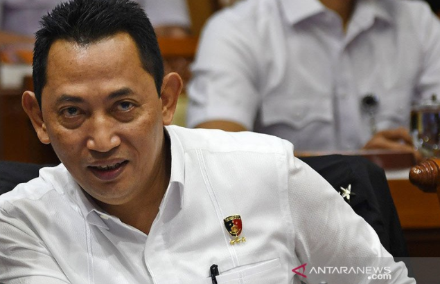 Kabareskrim Polri Komjen Listyo Sigit Prabowo. ANTARA FOTO/Aditya Pradana Putra/wsj/aa.