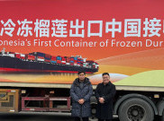 Indonesia Ekspor Perdana 23 Ton Durian Beku ke China dengan Nilai Rp 2 Miliar