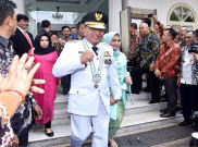 Hari Pertama Kerja, Gubernur Sumut Edy Rahmayadi Disambut Meriah