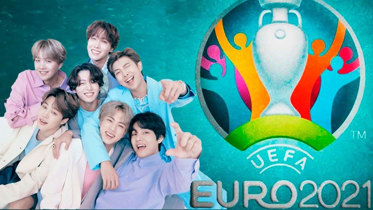 Lagu BTS ‘Butter’ Favorit Diputar di Final Euro 2020