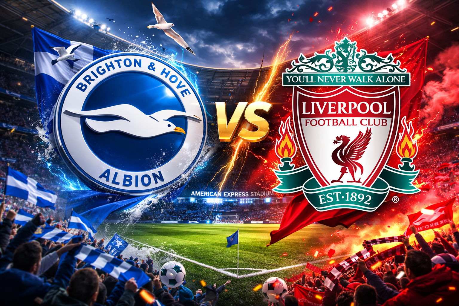 Superkomputer Ragukan Liverpool Bisa Menang di Kandang Brighton Malam Ini