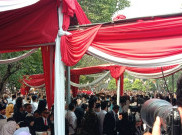 Jenazah Habibie Tiba di TMP Kalibata