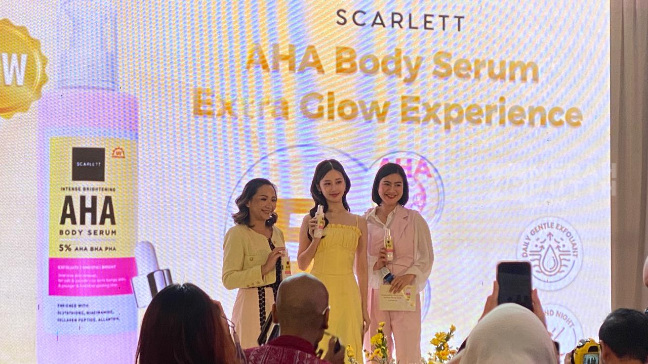 Body Serum Scarlett Terinspirasi Tren Kecantikan Thailand, Bikin Kulit Glowing dan Halus