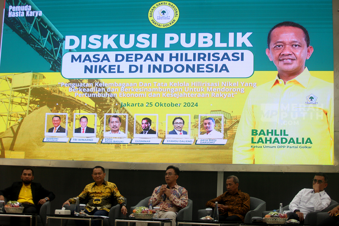 Diskusi Bertajuk Masa Depan Hilirisasi Nikel di Indonesia