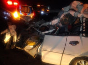 Kecelakaan di Jalan Tol Solo-Kertosono, 4 Orang Keluarga PCNU Magelang Tewas