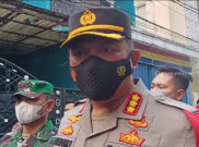 Ratusan Aparat Gabungan Diturunkan Awasi Prokes di Pasar Tanah Abang