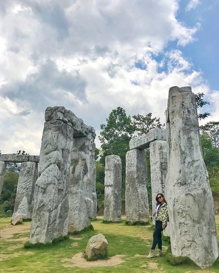 Stonehenge Merapi di Yogyakarta. (Foto: https://www.instagram.com/diezya)