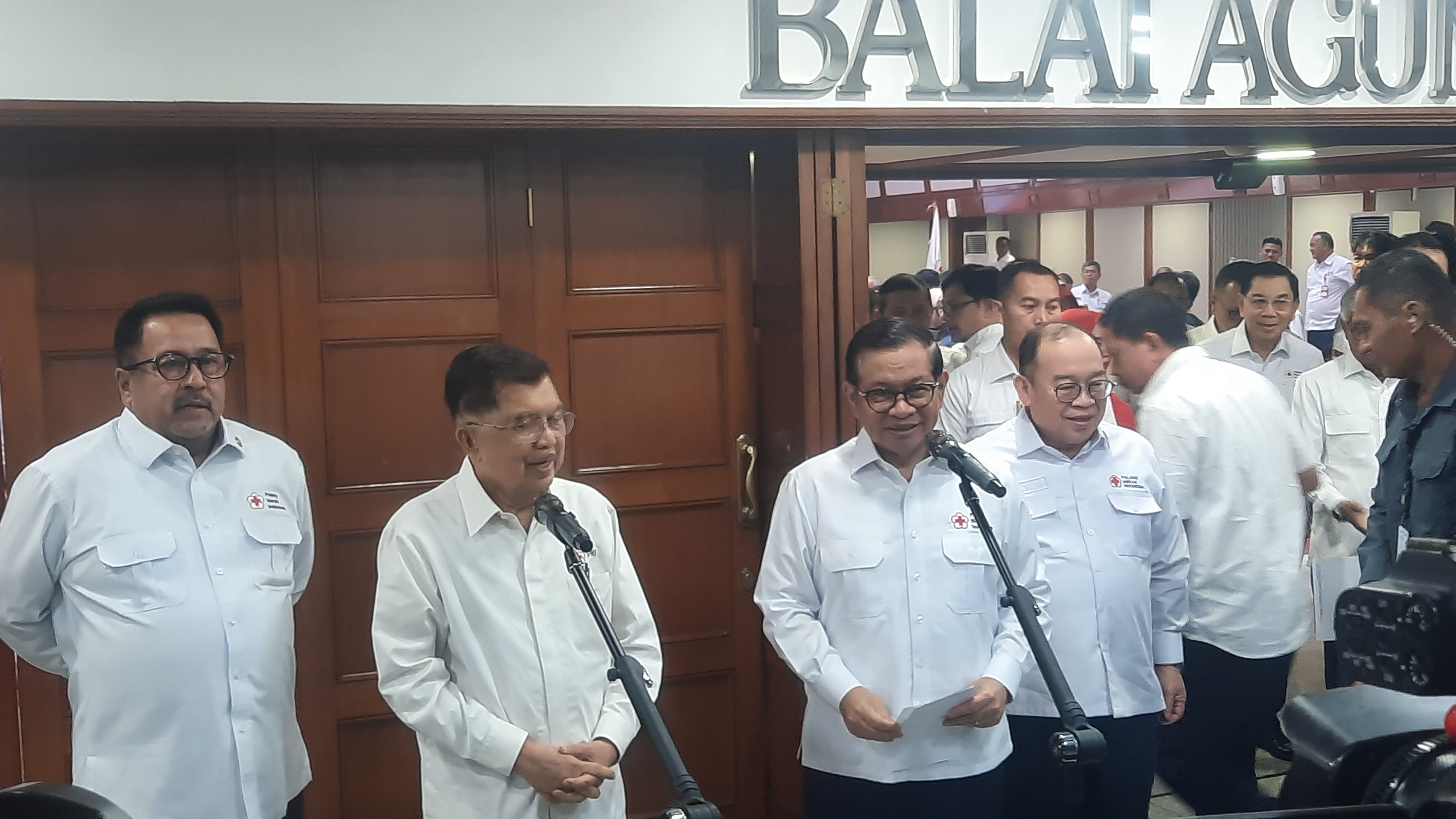 Hadiri Pelantikan Pengurus Baru, Pramono Ingin PMI DKI Jakarta Beda dari Daerah Lain