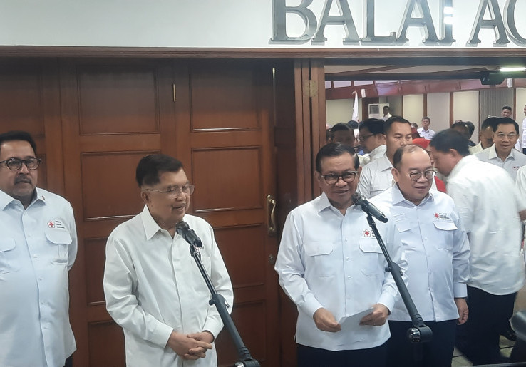 Hadiri Pelantikan Pengurus Baru, Pramono Ingin PMI DKI Jakarta Beda dari Daerah Lain