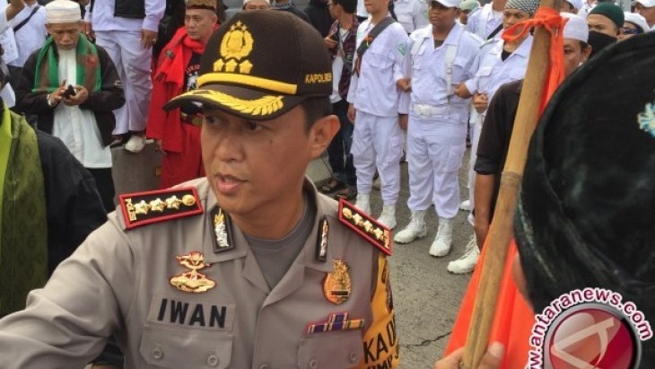 Direktur Reserse Kriminal Khusus Polda Metro Jaya, Kombes Iwan Kurniawan. (ANTARA News/Alviansyah P)