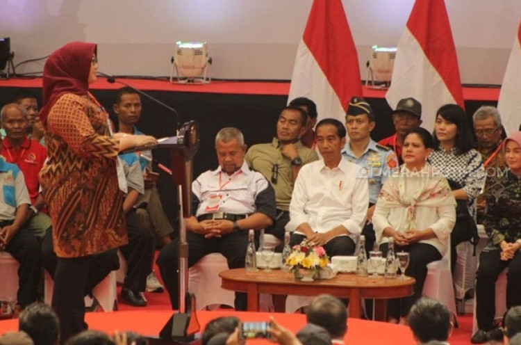 Dihadapan Ribuan Gapoktan, Jokowi: Kalau Dikirimi Satu Truk Beras ke Istana Saya Bayar