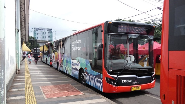 Transjakarta Buka Rute Baru Tanah Abang-Blok M