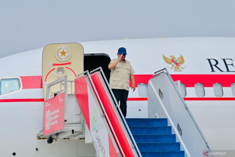 Presiden Prabowo Panen Raya Padi, Tebu dan Kedelai di Lahan garapan TNI