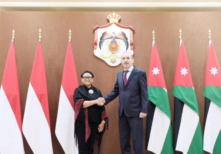  Indonesia dan Yordania Perkuat Kerja Sama untuk Dukung Perjuangan Palestina