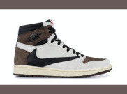 Belum Dirilis, Travis Scott Mejeng Pakai Air Jordan 1 Cactus Jack Reverse