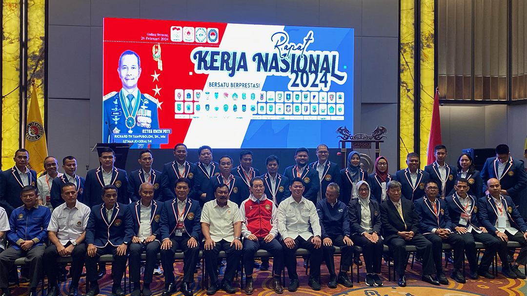 Rakernas PBTI 2024 Serukan Semangat Taekwondo Indonesia Juara di Panggung Dunia