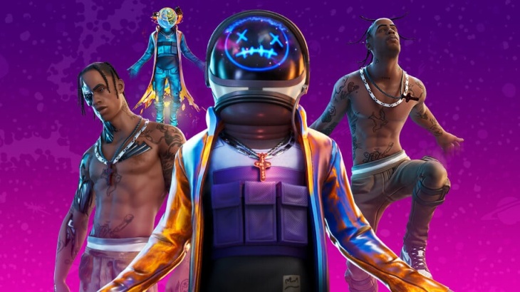 Travis Scott Ramaikan Arena Fortnite dengan Penampilan Konser Megah