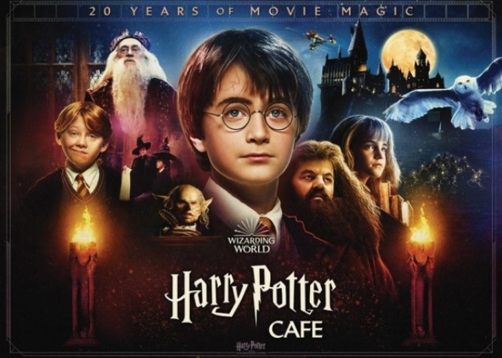 Kafe Harry Potter Dibuka di Jepang untuk Rayakan 20 Tahun Film Pertama