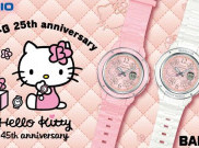 Girls, Simak Nih Kolaborasi Baby-G X Hello Kitty Pink Quilt Series yang Kece Abis