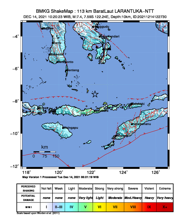 Shakemap BMKG. (https://warning2.bmkg.go.id)