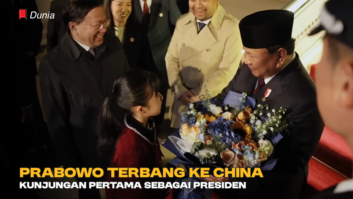 Prabowo Terbang ke China, Kunjungan Pertama Sebagai Presiden
