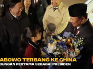 Prabowo Terbang ke China, Kunjungan Pertama Sebagai Presiden