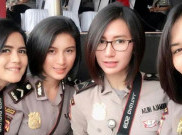 Polwan Cantik Bikin Meleleh Netizen