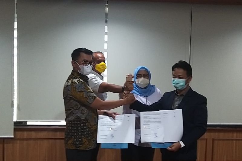 Kementerian Ketenagakerjaan melakukan mediasi antara Direksi Pertamina dengan Federasi Serikat Pekerja Pertamina Bersatu (FSPPB) di Jakarta, Selasa (28/12/2021). (ANTARA/HO-Kementerian Ketenagakerjaan)