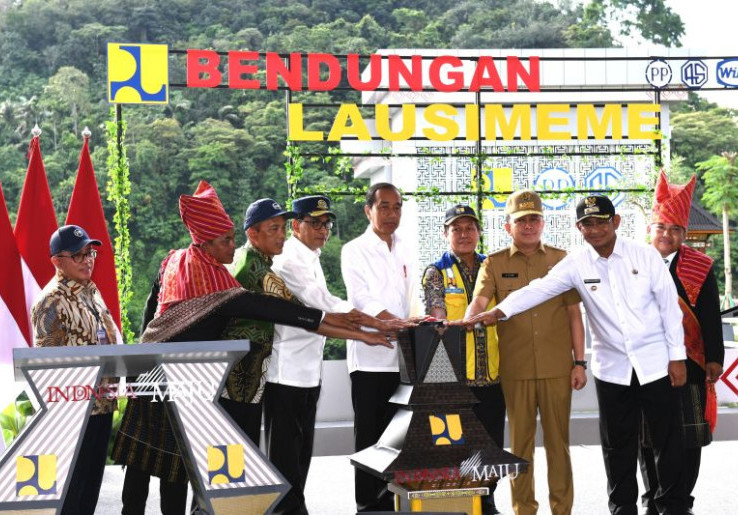 Profil Lausimeme, Bendungan Terakhir yang Diresmikan Jokowi