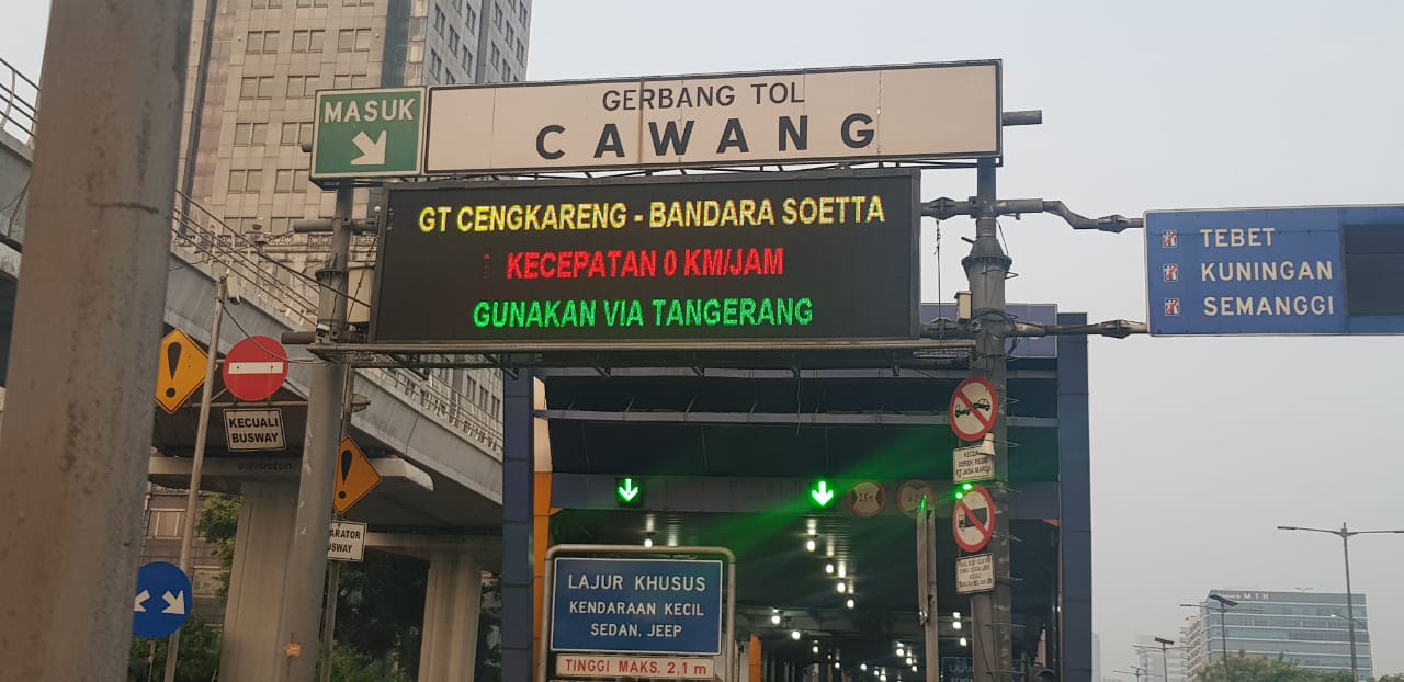 Selama PPKM Mikro, Kemacetan Lalu Lintas Terjadi di Jakarta