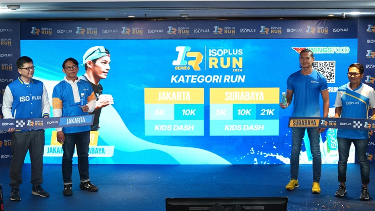 Isoplus Run 2024 Hadir di Jakarta dan Surabaya, Ayo Lari Sampai Menang
