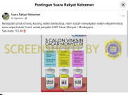 [HOAKS atau FAKTA] : Vaksin Cacar Monyet Produk Eksperimental
