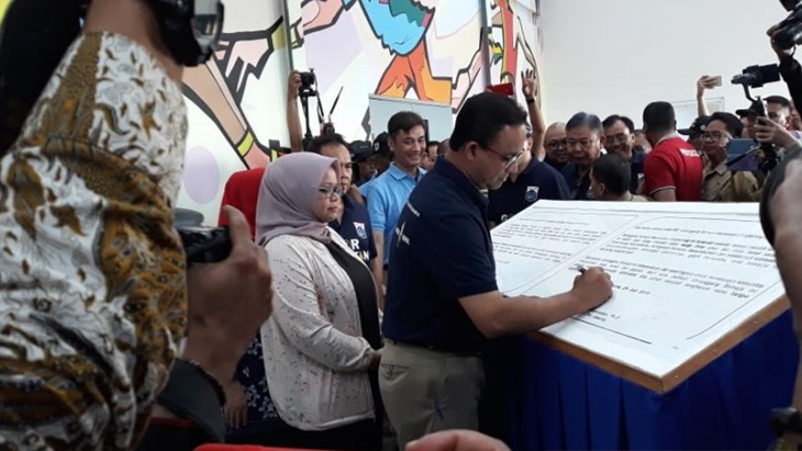 Resmikan GOR Rorotan, Anies: Semoga Hadirkan Suasana yang Guyub