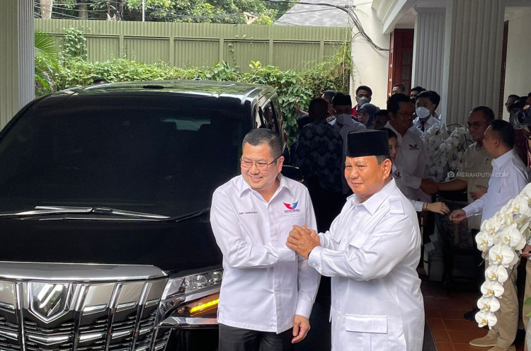 Hary Tanoe dan Prabowo Gelar Pertemuan di Kertanegara Sore Ini