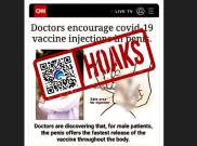 [HOAKS atau FAKTA]: Dokter Dianjurkan Suntik Vaksin COVID-19 di Kelamin Pria
