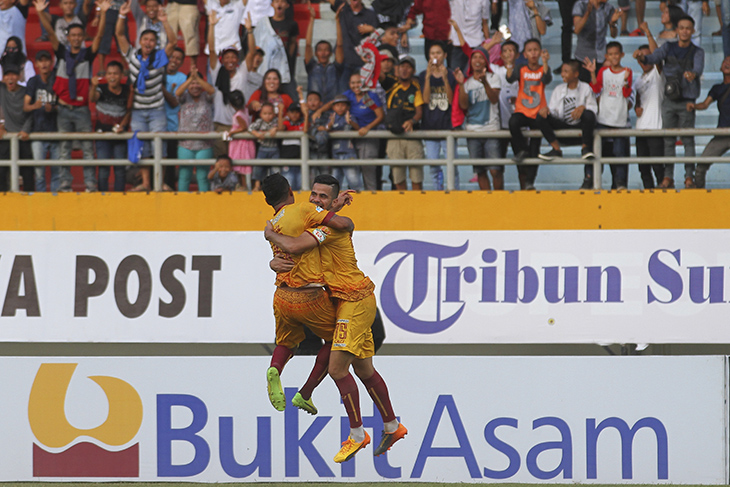 Sriwijaya Lumat PS AD Sumsel 10-0