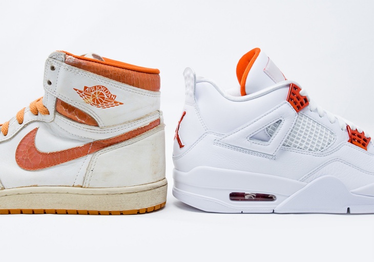 Koleksi Air Jordan 4 ini terinspirasi dari Koleksi Air Jordan 1 yang dirilis pada 1985. (Foto: Sneaker News