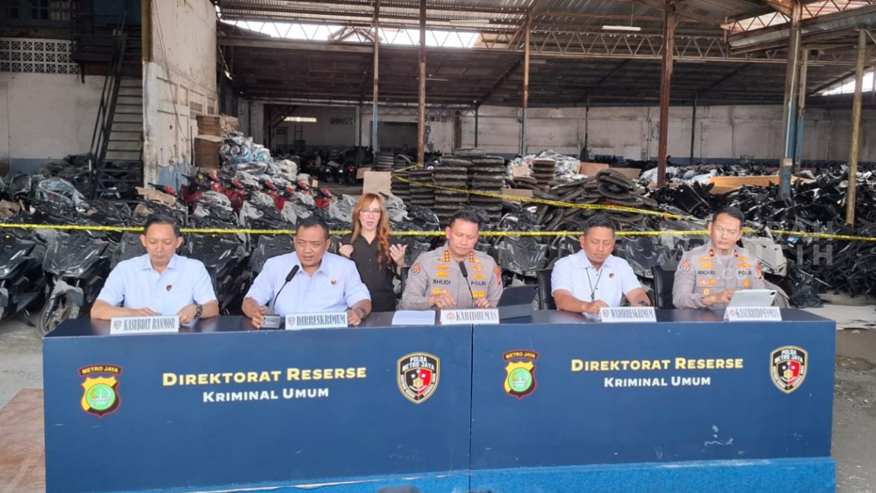 Polda Metro Jaya Bongkar Ekspor Motor Ilegal ke Luar Negeri, 99 Ribu Unit Diduga Sudah Dikirim