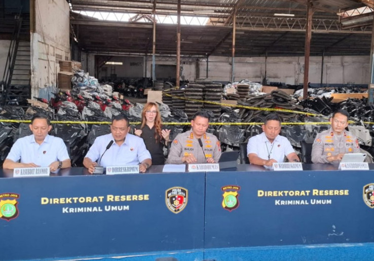 Polda Metro Jaya Bongkar Ekspor Motor Ilegal ke Luar Negeri, 99 Ribu Unit Diduga Sudah Dikirim