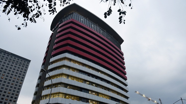 Gedung Merah Putih KPK (ANTARA FOTO/Hafidz Mubarak A)
